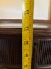 Antique-Style Glass Top Mahogany Vitrine Table - 12