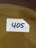 Antique-Style Glass Top Mahogany Vitrine Table - 13