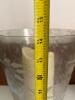 Trio of Etched Glass Candle Holders - 5