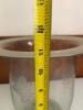 Trio of Etched Glass Candle Holders - 8