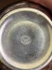 Silver on Copper Vase and Creamer Bowls - 7