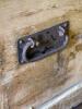 Pine Storage Chest With Divided Interior and Iron Handles - 2