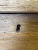 Pine Storage Chest With Divided Interior and Iron Handles - 7