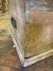 Pine Storage Chest With Divided Interior and Iron Handles - 8