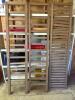 Wooden Louvered with Hinges