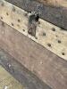Antique Wooden Chest Filled with Assorted Ceramic Tiles - 3