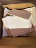 Antique Wooden Chest Filled with Assorted Ceramic Tiles - 6
