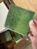 Antique Wooden Chest Filled with Assorted Ceramic Tiles - 7