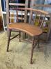 Windsor-Style Corner Wooden Chair