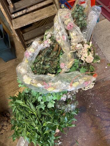 Artificial Floral and Greenery Garlands and Sprays