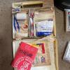 Camping Lot: Lantern, First Aid Kit, Poncho, Survival Blanket, & Utensil Set - 2