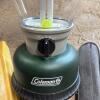 Camping Lot: Lantern, First Aid Kit, Poncho, Survival Blanket, & Utensil Set - 4