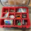 Milwaukee Organizer with Assorted Fasteners and Hardware