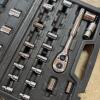 Stanley Socket Sets with Ratchet in Case - 4