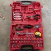Home Repair Tool Set with Sockets, Wrenches, and Pliers