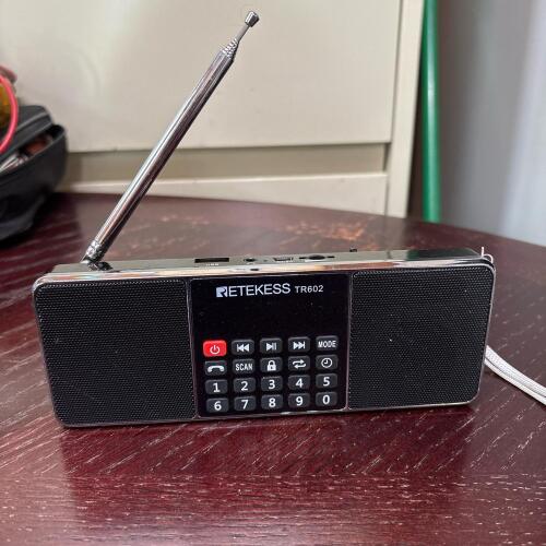 Retekess Portable AM/FM Radio and MP3 Player