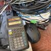 Mixed Computer Keyboards, Mice, Calculator, and Cables - 5