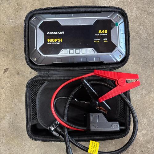 AIMAPOW A40 Jump Starter and Tire Inflator