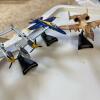 Die-Cast Military Aircraft Model Planes Assortment - 2