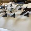 Die-Cast Military Aircraft Model Planes Assortment - 4