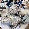 Die-Cast Military Aircraft Model Planes Assortment - 10
