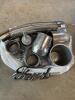 Assorted Ford Automotive Chrome Parts and Accessories