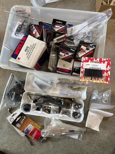 Automotive Electrical Parts and Accessories Assortment