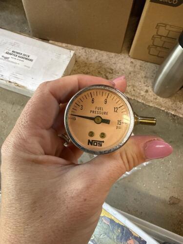 NOS Fuel Pressure Gauge Assembly