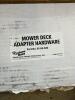 Cyclone Rake Mower Deck Adapter Hardware - 3