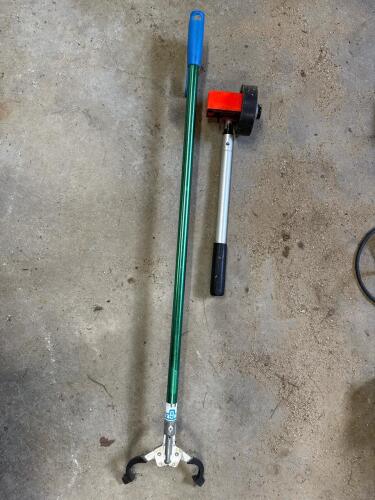Rolatape Measuring Wheel and Unger Trash Picker