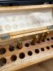 Assorted Drill Bits and End Mills with Wood and Metal Cases - 2