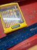 Red Metal Tool Caddy with Contents - 3