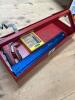 Red Metal Tool Caddy with Contents - 4
