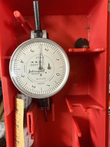 Interapid 312B-3 Dial Test Indicator in Case