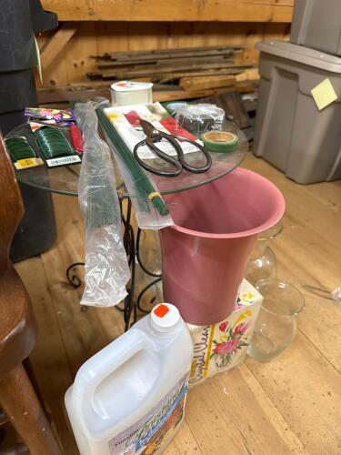 Floral Design Tool and Supply Collection With Japanese Shears