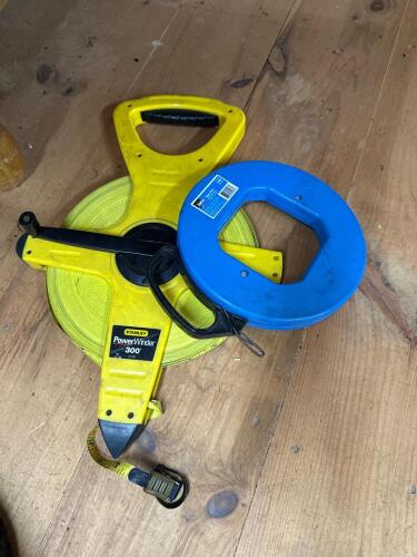 Measuring Tape and Steel Fish Tape Reels