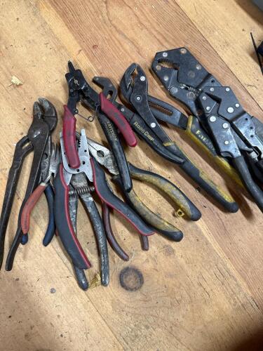 Hand Tools: Pliers, Wire Strippers, Adjustable Wrenches