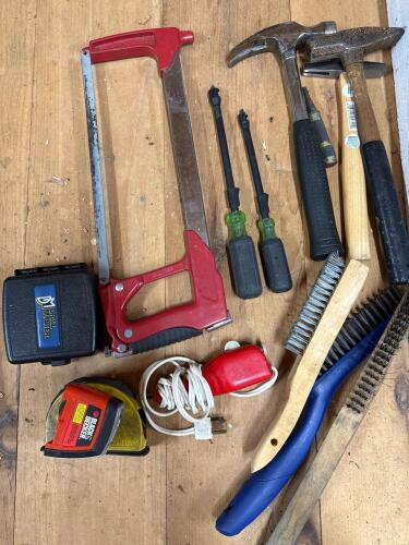 Mixed Hand Tools and Drill Master Tap and Drill Set