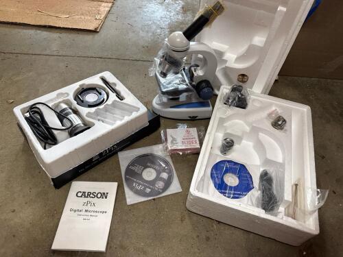 Carson zPix Digital Microscope Kit with SAIL Microscope Slides