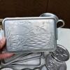 Embossed Aluminum Drink Trays, Coasters, Pitcher, Candle Holders - 3