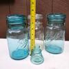 Ball Ideal and Sure Seal Jars, Atlas E-Z Seal Jar, Diamond Ink Bottle - 2