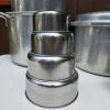 Assorted Aluminum Stock Pots, Cake Pans, and Pressure Cooker - 3