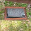 Rectangular Wall Mirror With Wooden Frame