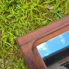 Rectangular Wall Mirror With Wooden Frame - 4