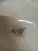 Ucagco Americana Ironstone Casserole Dish and Johnson Bros Plate - 6