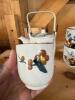Ceramic teapot and Cups Set With Cherry Blossom Motif - 2
