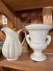 Ceramic Pitcher and Urn Vase