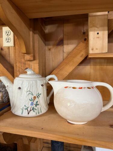 Two Vintage Teapots