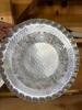 Hand Forged Aluminum Plates, Bowl, and Pitcher Set - 9