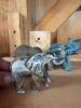 Brass and Metal Elephant Figurines - 2
